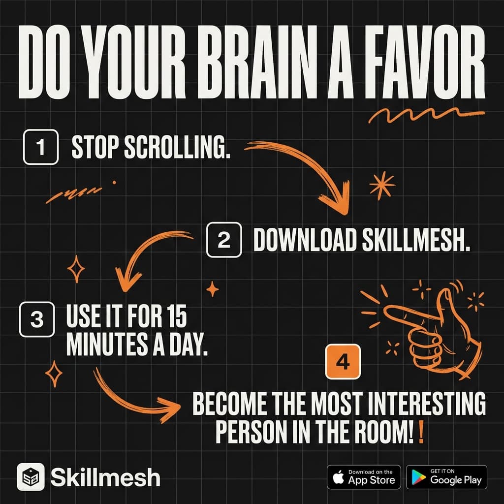 Skillmesh — Do Your Brain a Favor (4 Steps)