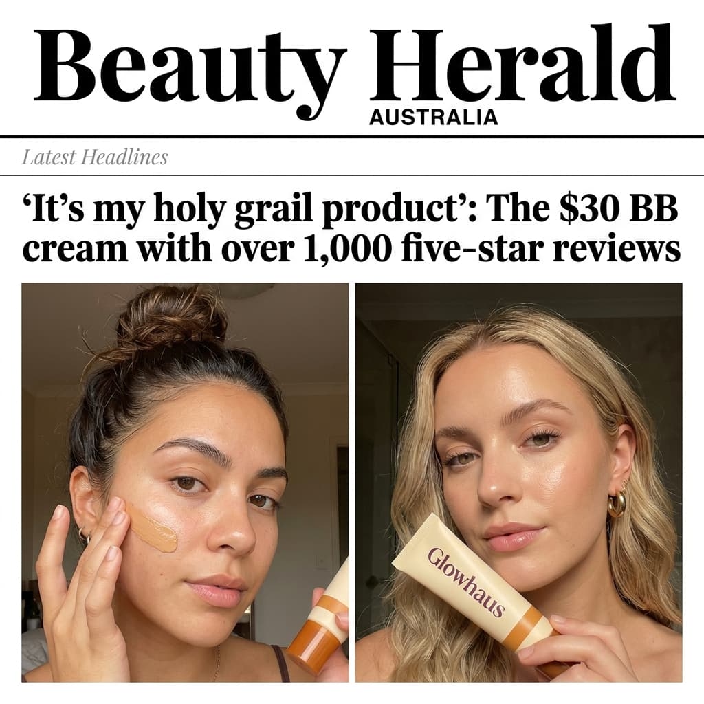 Glowhaus PR Feature — "Holy Grail" Media Headline Ad