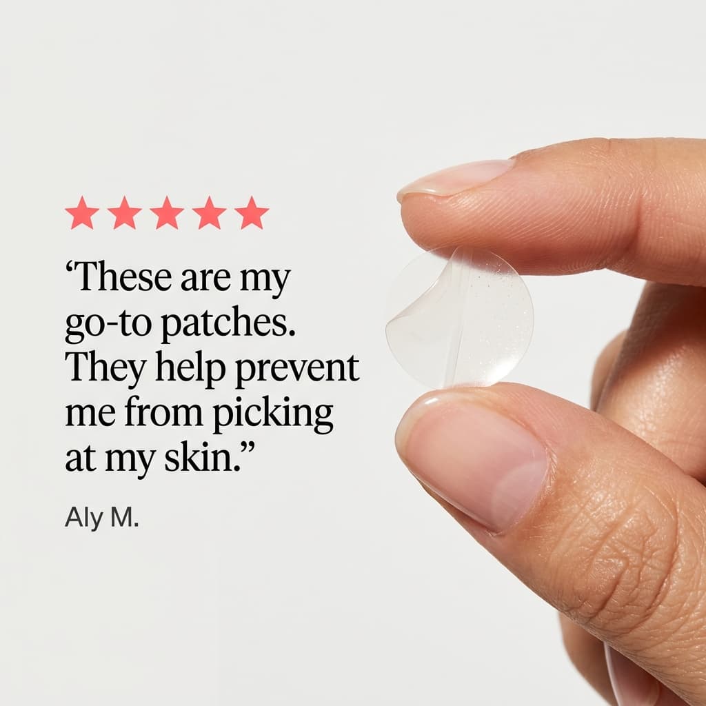 Dewmist — My Go-To Patches for Skin Picking