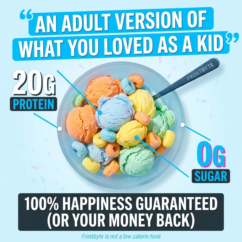 Frostbyte "Adult Version of What You Loved as a Kid" — Bowl Hero Ad