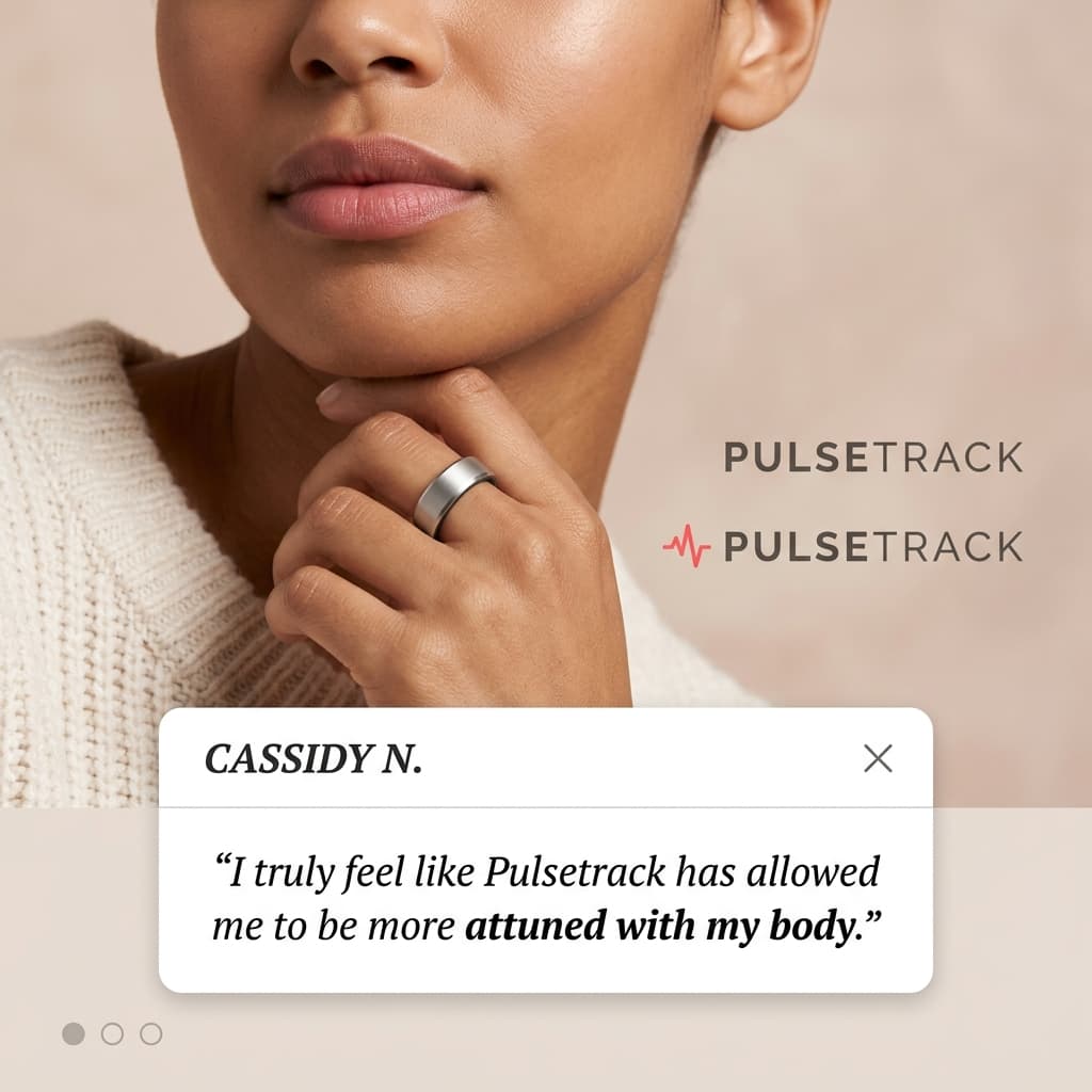 Pulsetrack — More Attuned With My Body (Testimonial Card)
