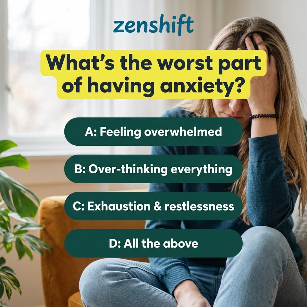 Zenshift — What's the Worst Part of Having Anxiety?
