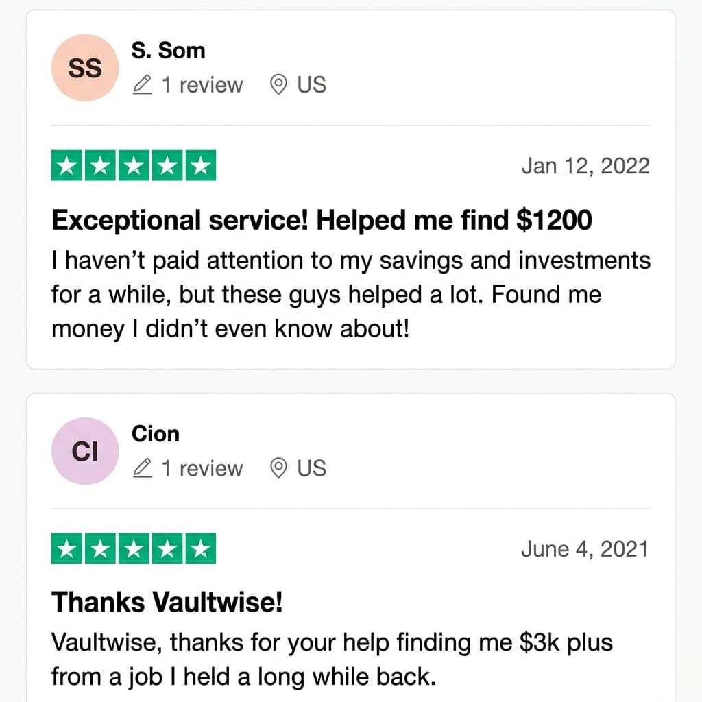 aultwise — Found Me Money I Didn't Know About (Trustpilot Reviews)