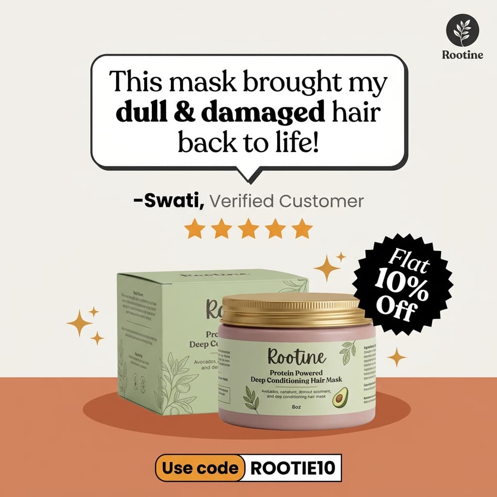 Rootine — This Mask Brought My Hair Back to Life (10% Off)