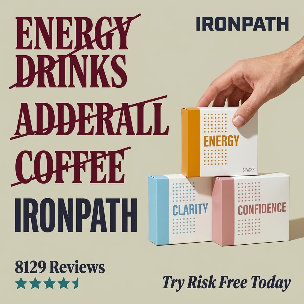 Ironpath — Not Energy Drinks. Not Coffee. Something Better.