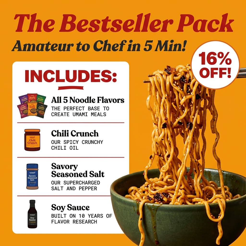 Umami Provisions — The Bestseller Pack: Amateur to Chef in 5 Min